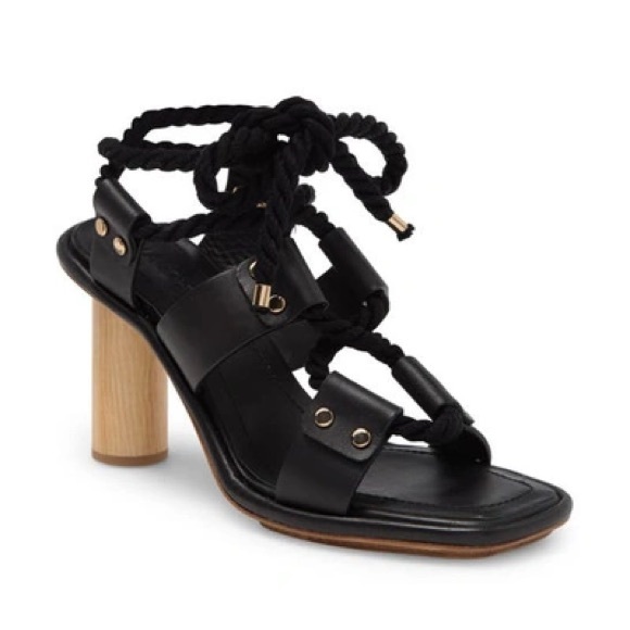 Ulla Johnson Elvie Rope High Heel Sandal Sz 38/US8 - Picture 6 of 9